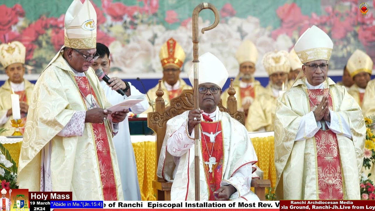 Episcopal Installation Ceremony || महाधर्माध्यक्षीय पदग्रहण धर्मविधि || New Archbishop||Vincent Aind