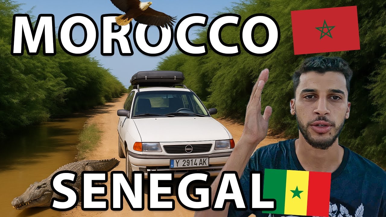 DRIVING FROM AGADIR TO SENEGAL - هادشي مكانش على الحسبان