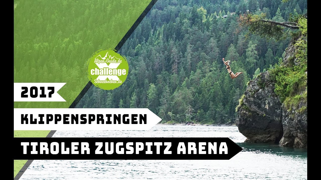 Tiroler Zugspitz Arena 2017 | Klippenspringen am Blindsee