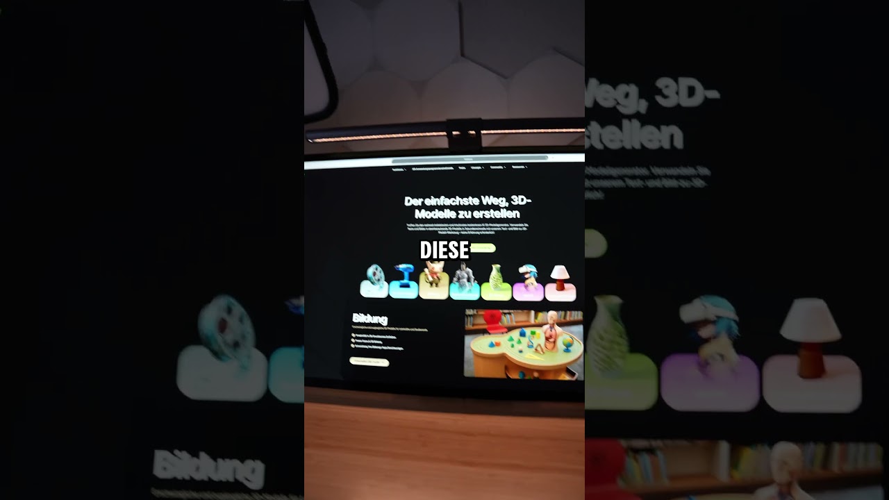 Werbung / Wo findet man Modelle für den 3D-Druck #meshyai