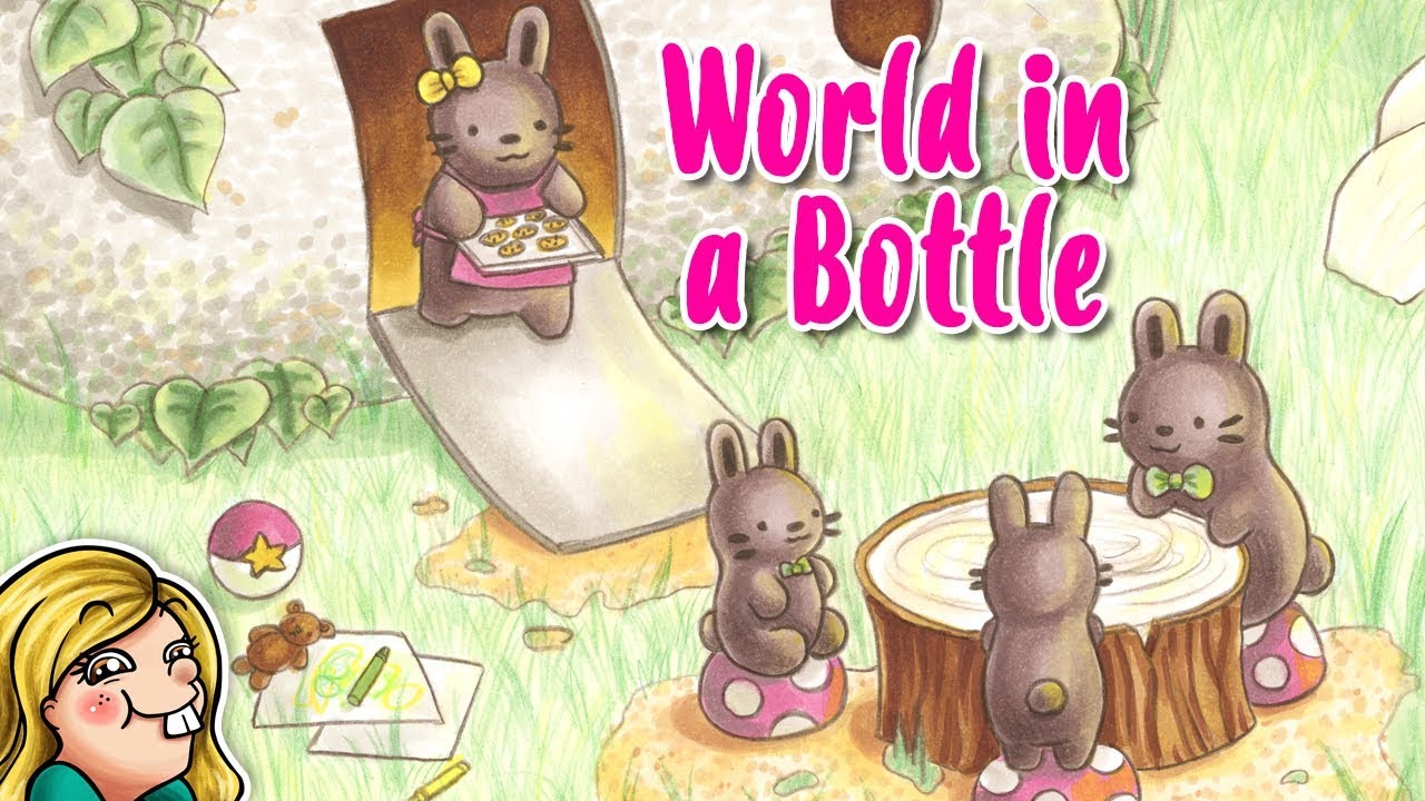 Copic Marker Illustration - WORLD IN A BOTTLE   [YTAC]