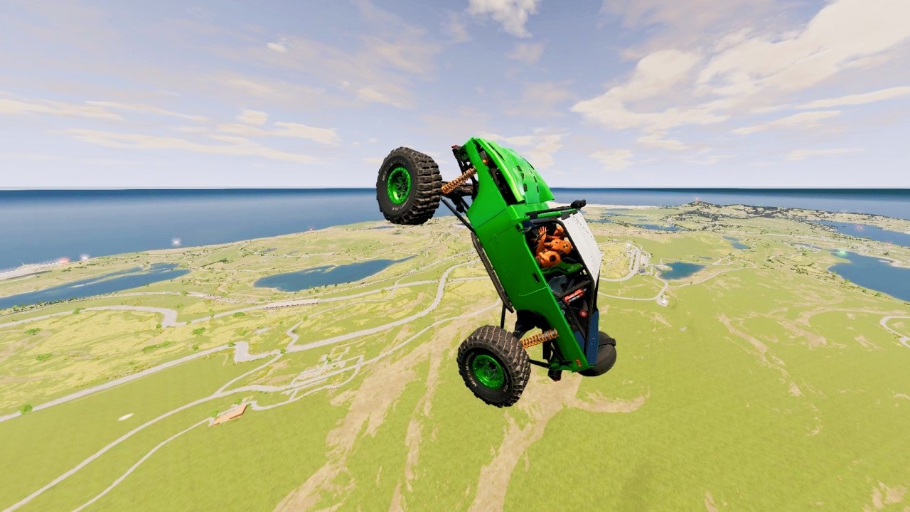 BeamNG.Drive - instantly accelerate a vehicle to 1000 MPH #40