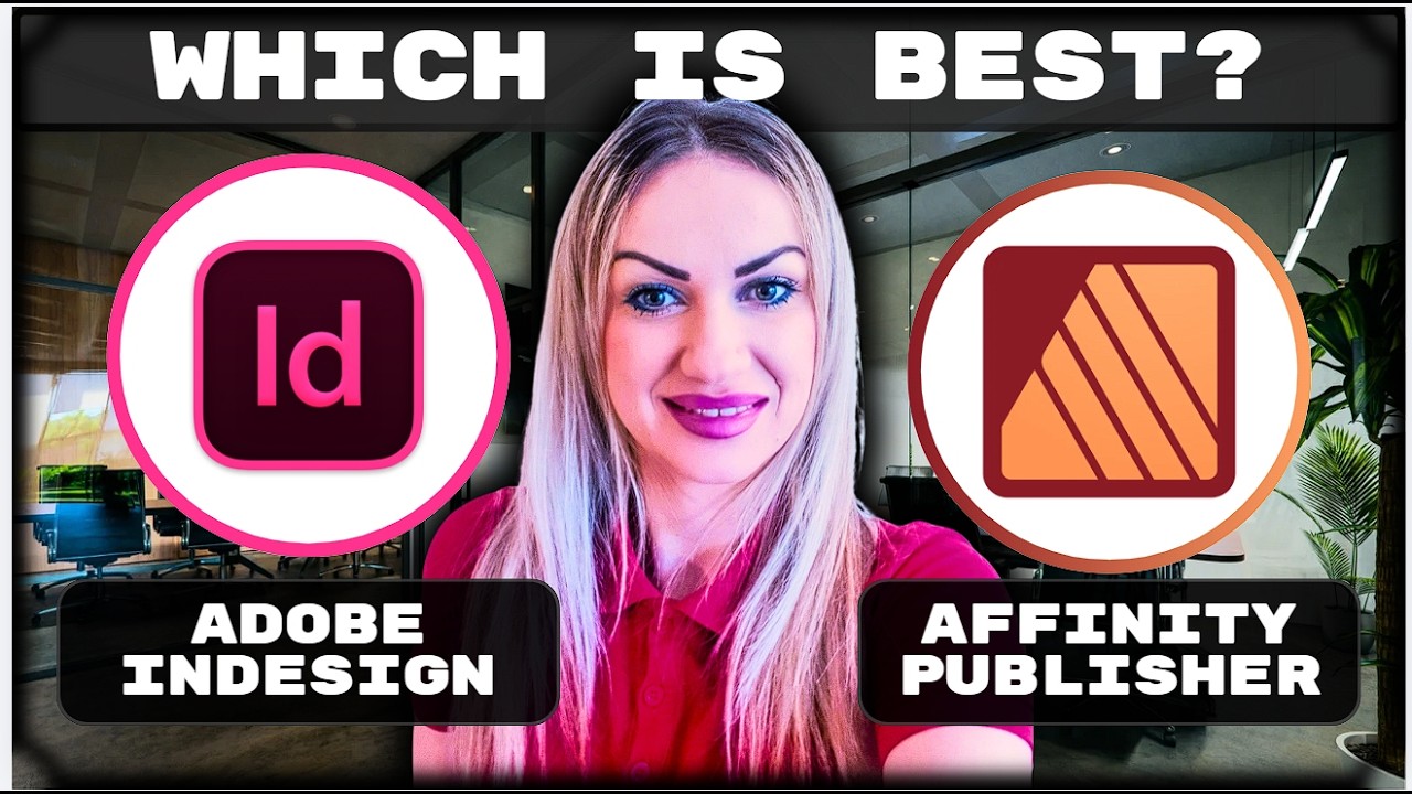 Adobe InDesign против Affinity Publisher | Какое программное обеспечение для издательской деятель...