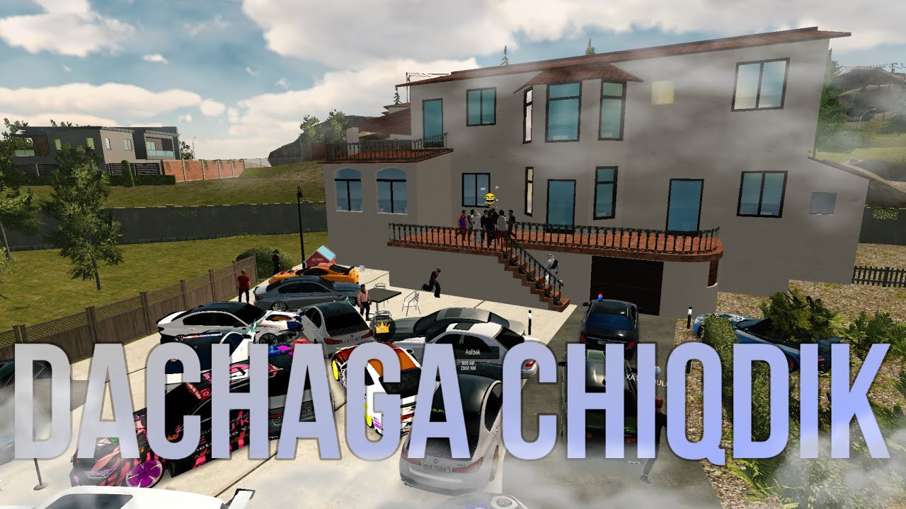 DACHAGA CHIQDIK || CAR PARKING || UZBEK TILIDA