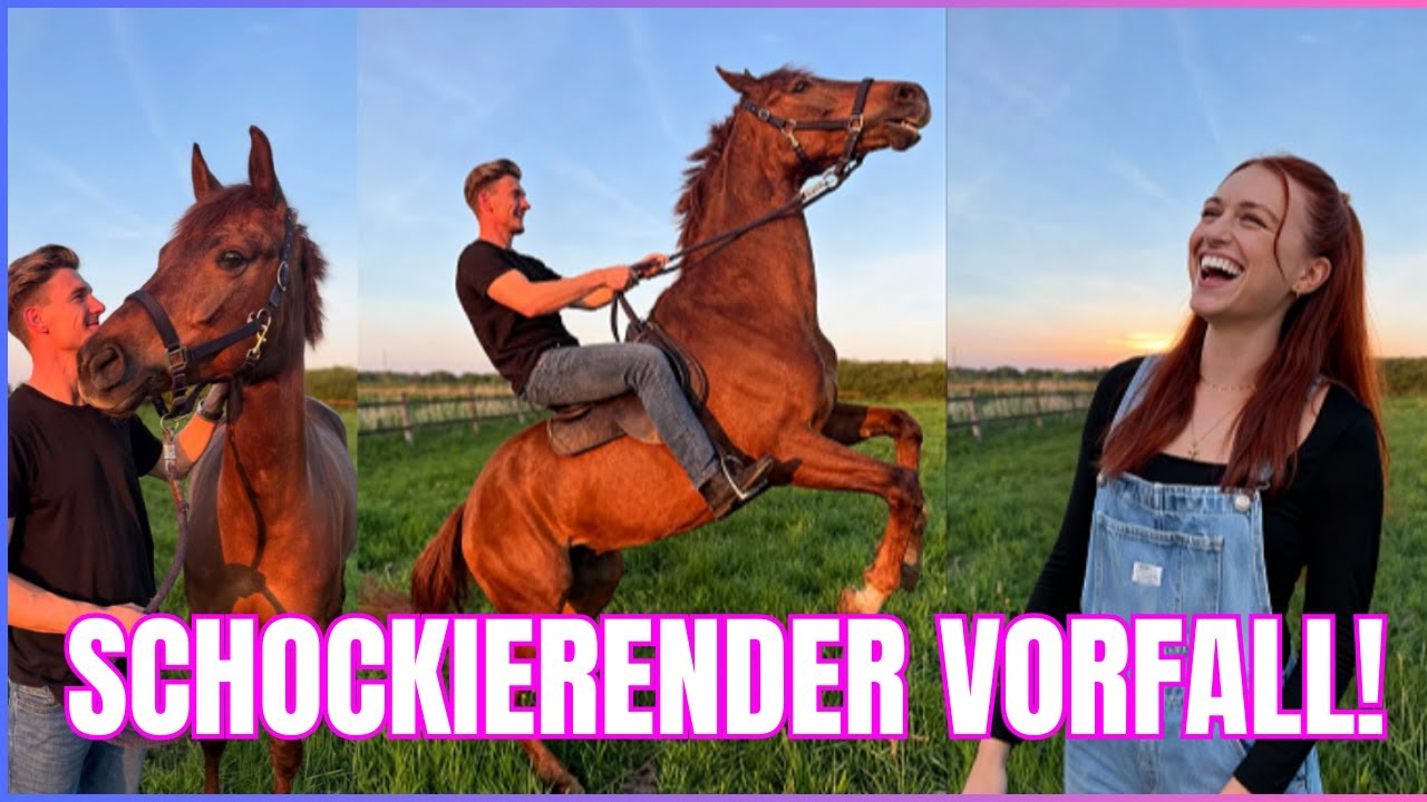 &bdquo;Bauer sucht Frau&ldquo;: Komische Panne &ndash; Friedrich f&auml;llt vom Pferd, Laura lacht sich schlapp!