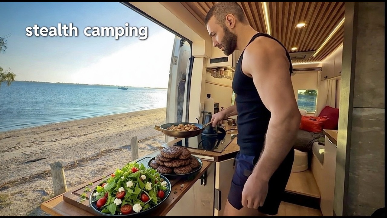 Кемпинг в автодоме на острове Ана-Мария и приготовление ливанских блюд.