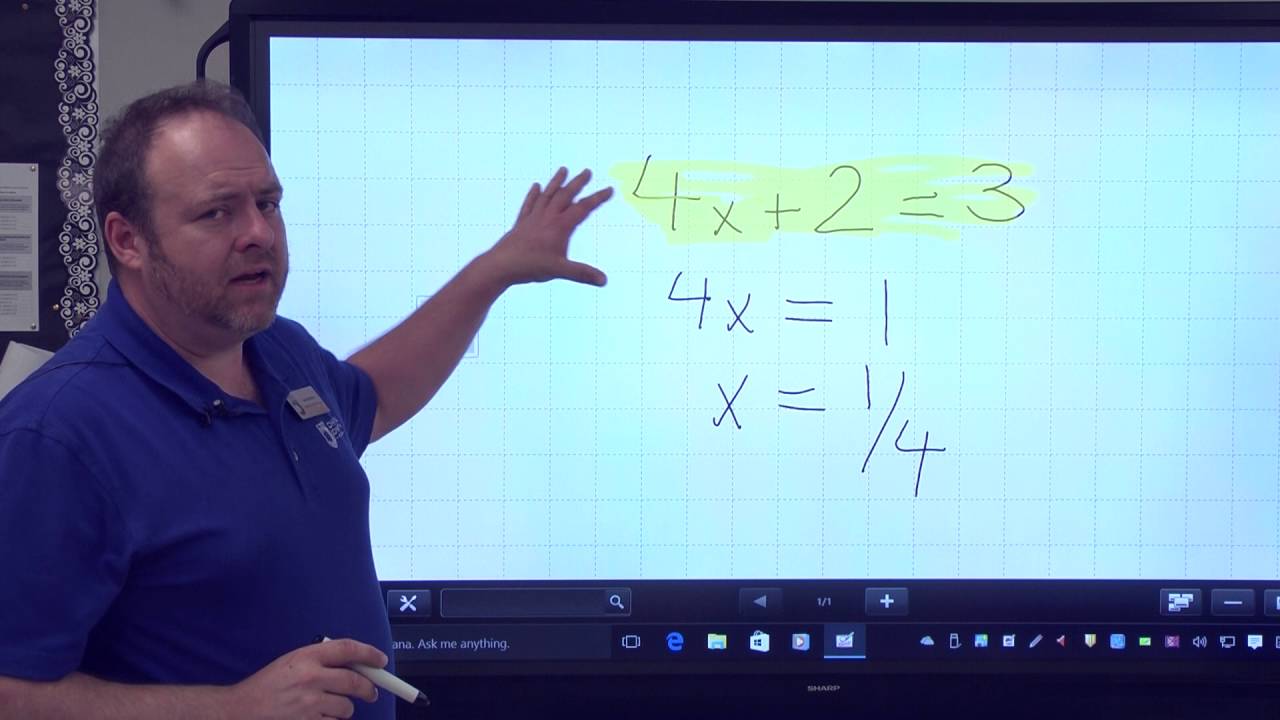 SHARP INTERACTIVE TOUCH SCREEN TRAINING
