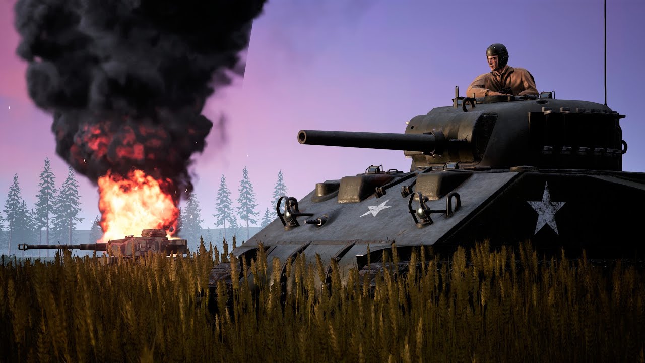 Squad 44 - Sherman Easy Eight Winter Offensive - 4K