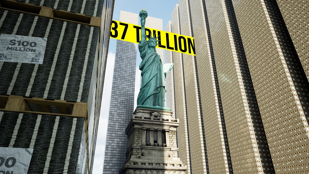 True Scale of Money Compared to National Debt | Big Data Factor