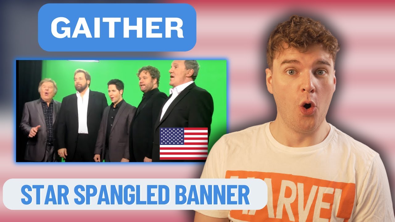 Pro Singer REACTS to The Star Spangled Banner (Gaither Vocal Band)
