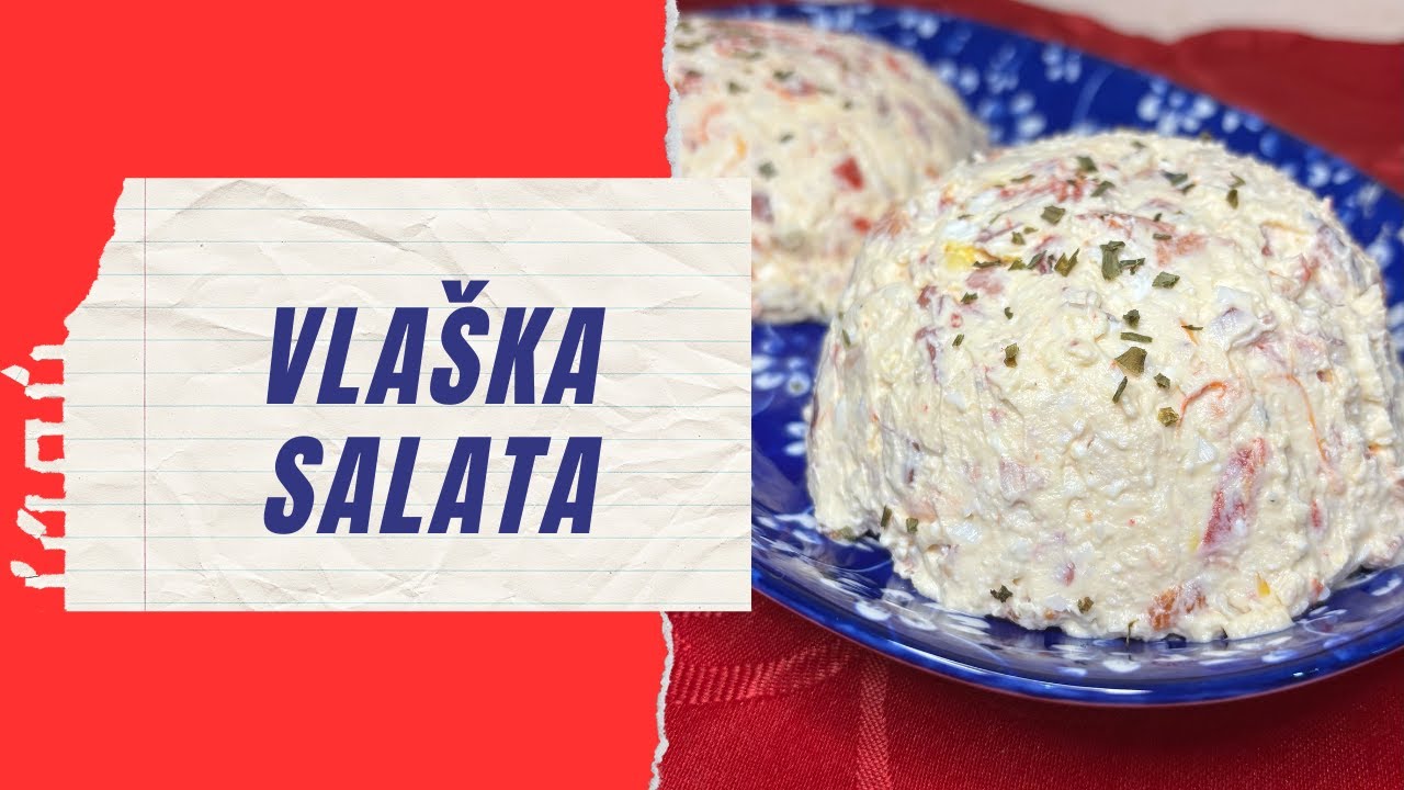 VLAŠKA SALATA - Savršeno zimsko predjelo 🥰🌟 Korak po korak 🍴