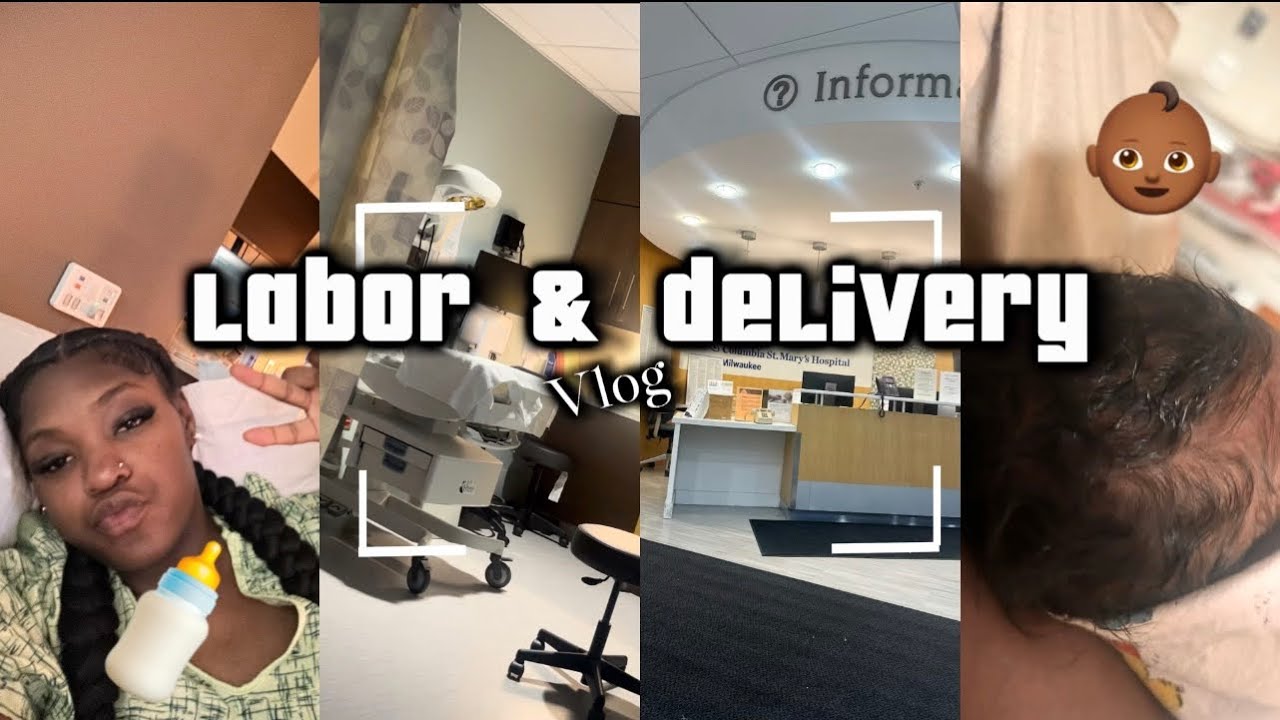 LABOR & DELIVERY VLOG | 41 weeks, epidural?, first time mom
