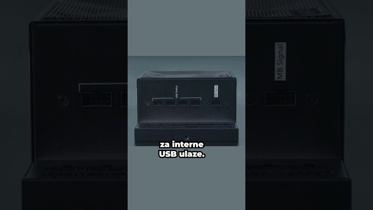 Lian Li predstavio novi dizajn napajanja sa USB HUB i lak&scaron;im pristupom konektorima! #shorts