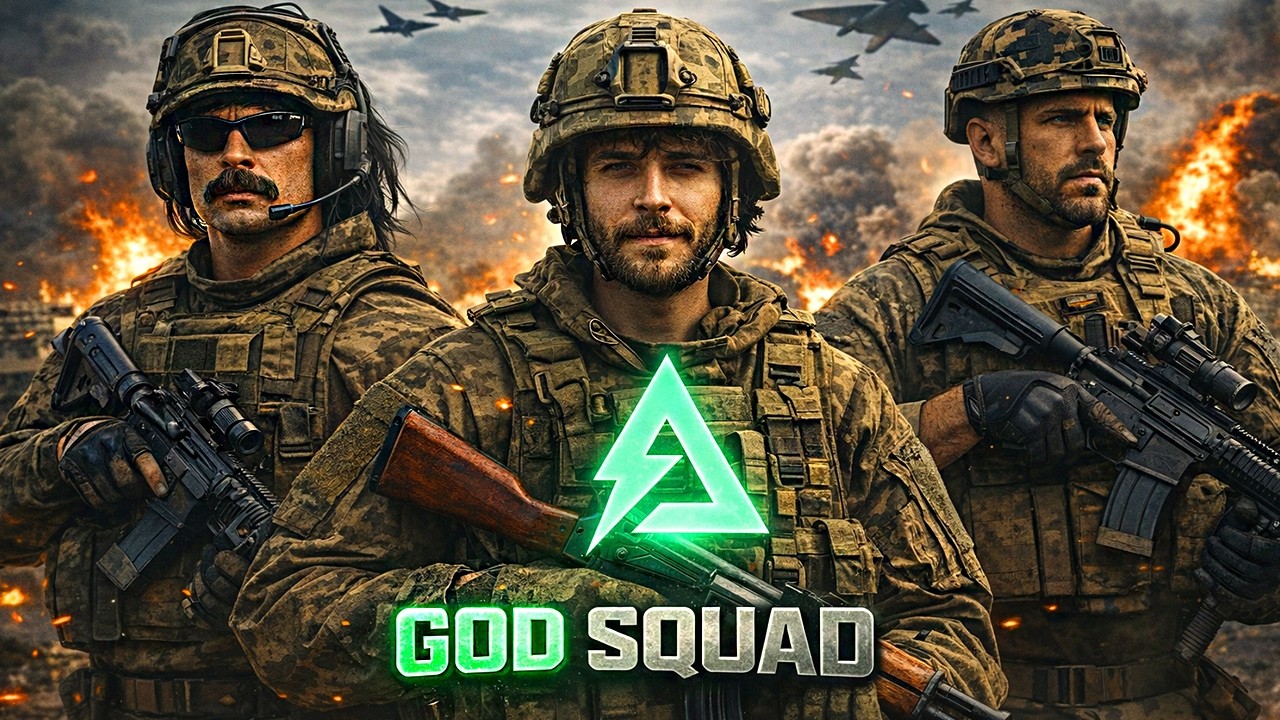The GOD SQUAD of Delta Force... #deltaforce #deltaforcegame #deltaforcegameplay