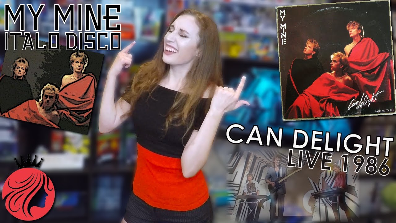 MY MINE CAN DELIGHT ITALO DISCO LIVE CLIP!! Let's see why MandieNRG loves this song so much!!