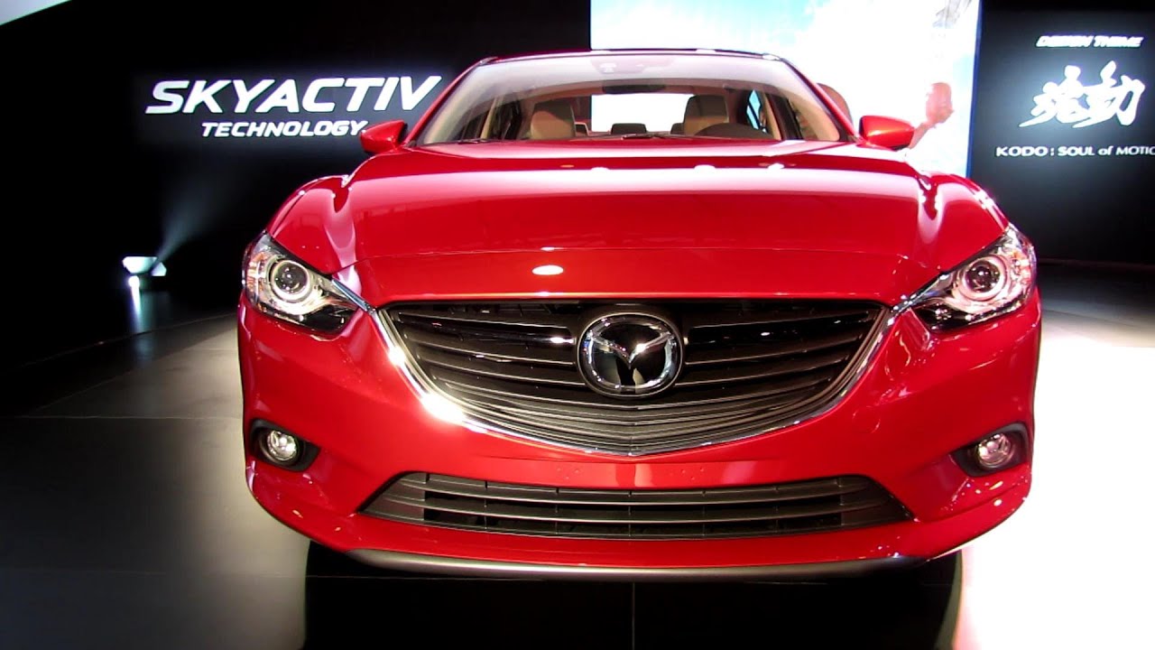 Презентация Mazda 6 SkyActiv 2014 года — Нью-Йоркский автосалон 2013 года