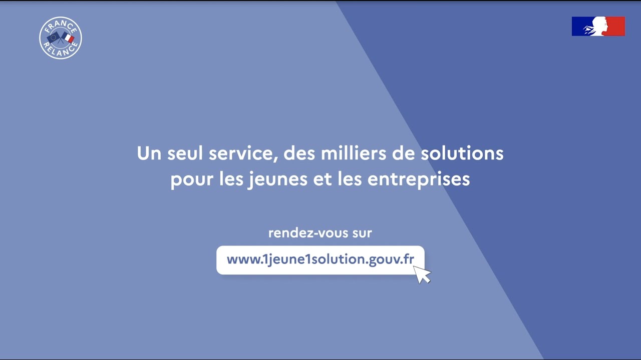 D&eacute;couvrez la plateforme #1jeune1solution