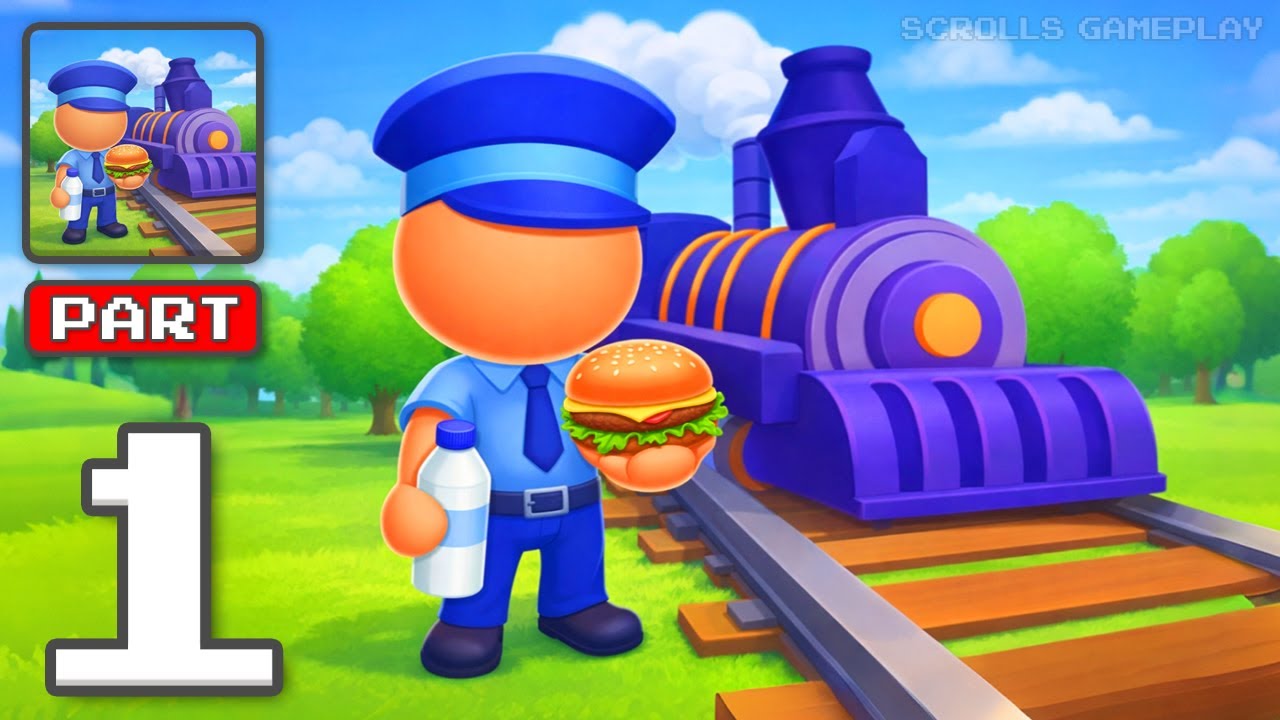 Railroad Masters - Gameplay Walkthrough Part 1 - Lay Rails Rule Routes (iOS, Android)