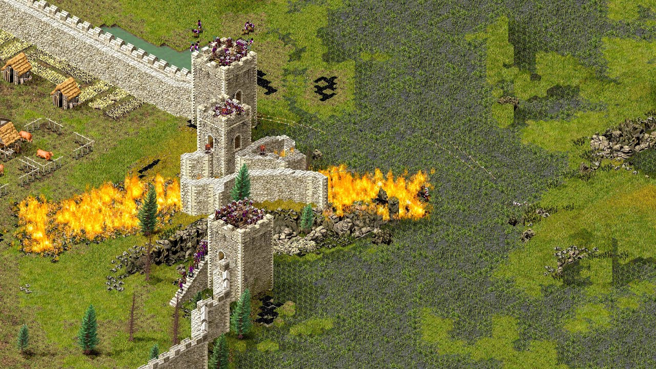 Stronghold 1 DE - 17. SMOKEY BACON (Very Hard) | Main Campaign