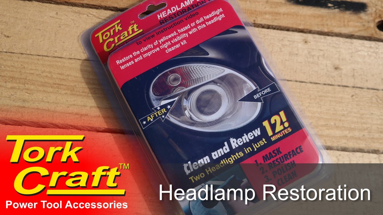 Headlight Lens Restoration Kit