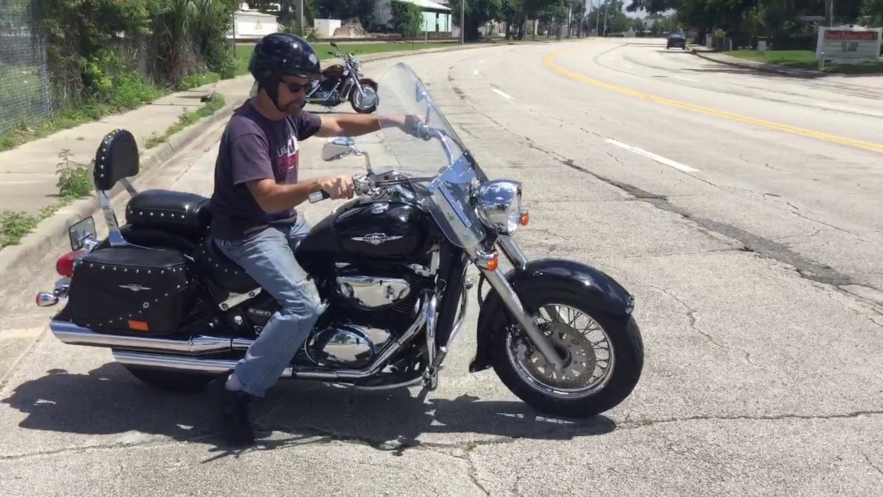 2005 Suzuki Boulevard VL 800 C50 (black) 2243 Fallen Cycles