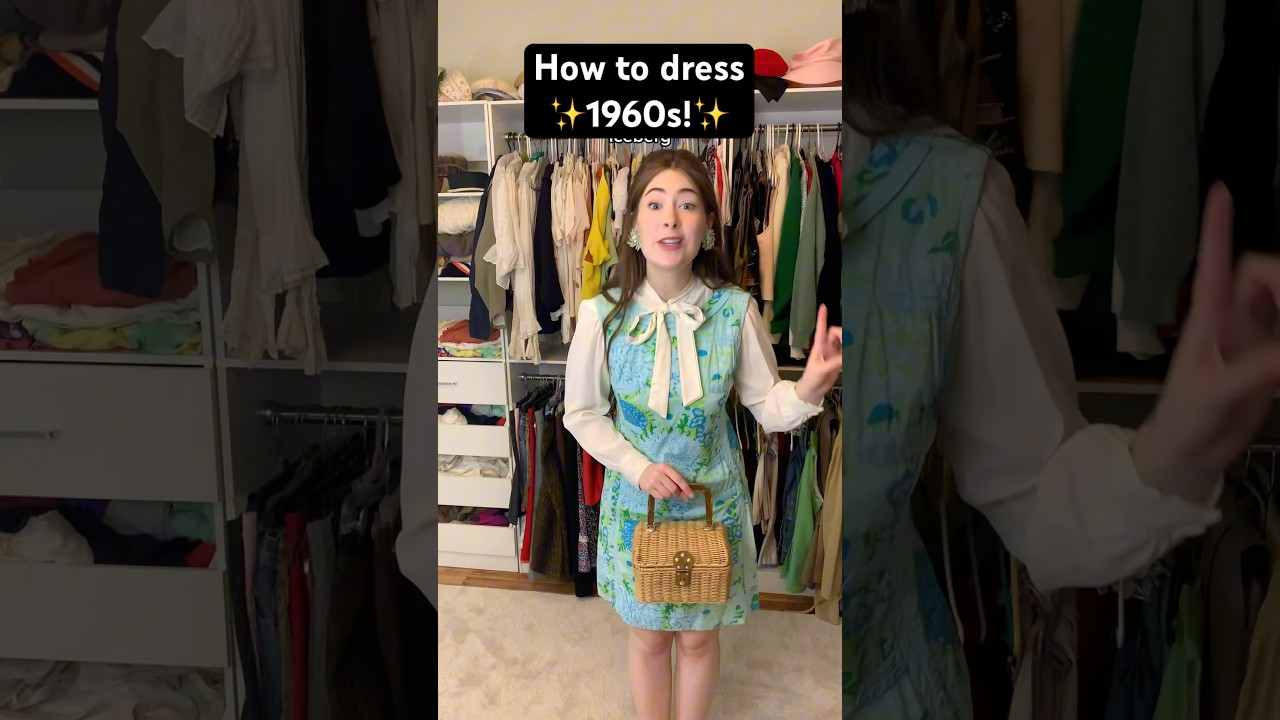 What styles did I miss?!🤔 🌷 #vintage #1960sfashion #60sfashion #vintagefashion #howtodressvintage