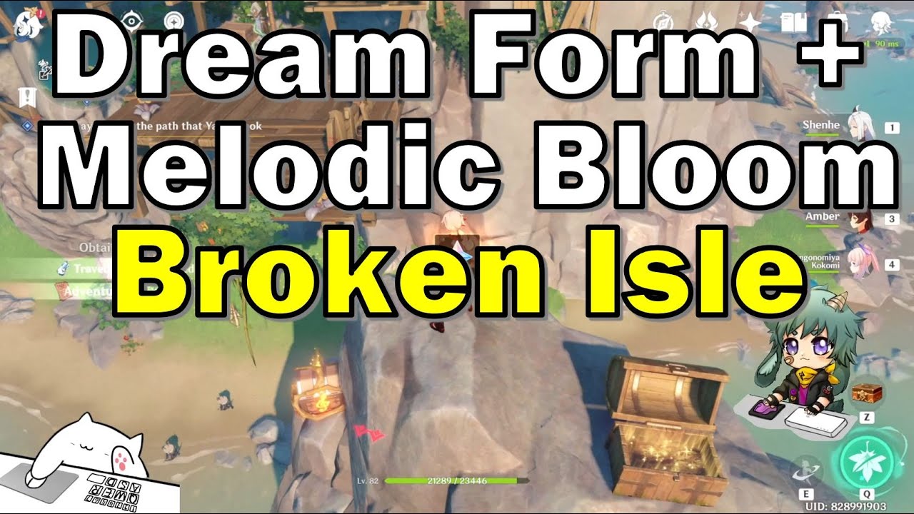 Dream Form + Melodic Bloom Walkthrough At Northeast of Broken Isle