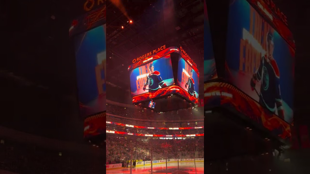 Edmonton Oilers 2025-2026 game intro