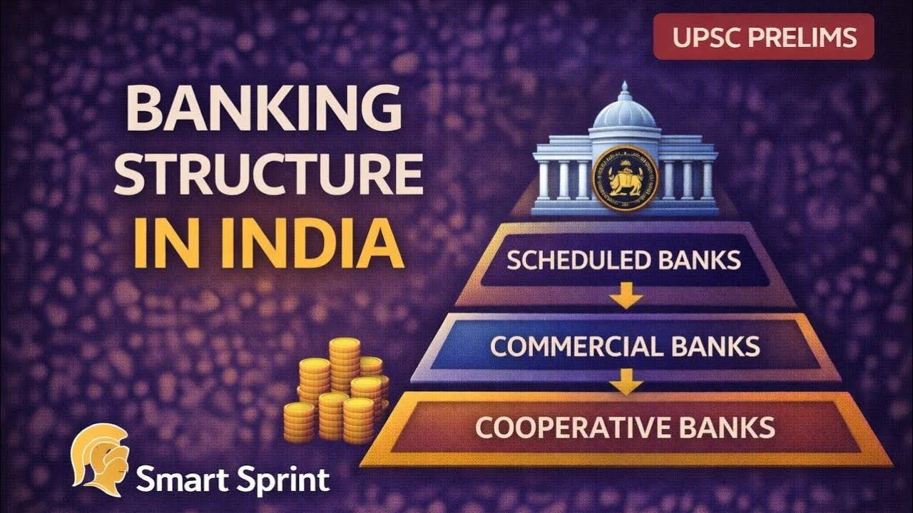 Indian Banking System | Banking Structure & Types of Banks | UPSC Prelims