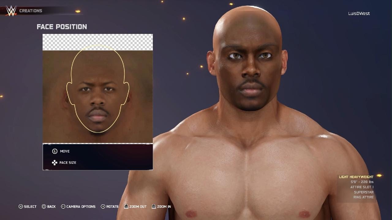 WWE 2K25 Faces Scan Start Trick