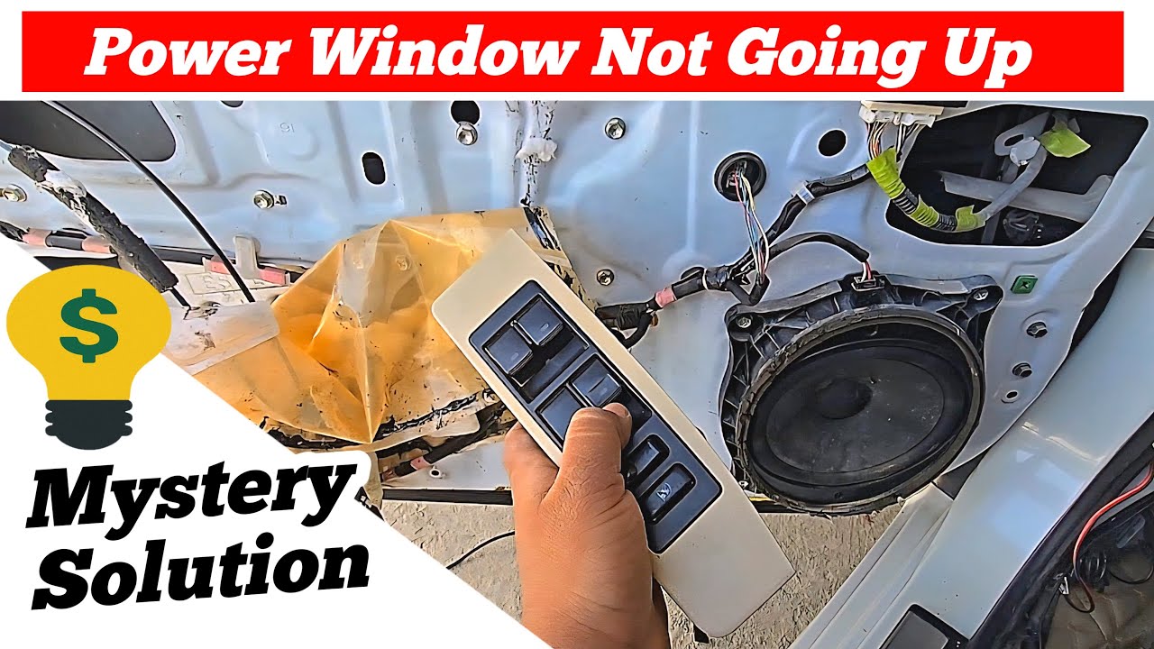 Power window Not Going Up || Toyota / Lexus Power Window Circuit System & Wiring Diagram