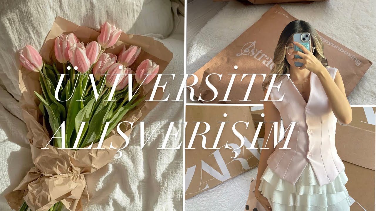 Üniversite Alışverişim 🛍️✨|| Staj için kombinler 🪩