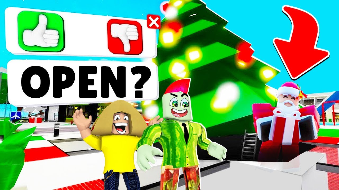 Mega Verrassing Van De Kerstman In Brookhaven RP!🏡