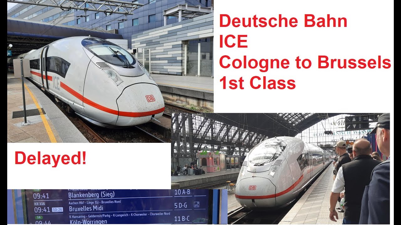 Train Report: Cologne to Brussels, ICE First Class