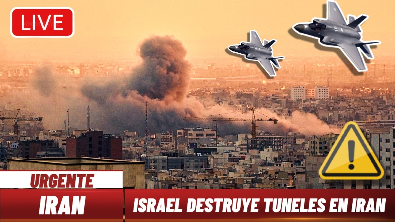 🔴DIRECTO ULTIMA HORA: ISRAEL DESTRUYE TUNELES DEL REGIMEN EN IRAN ⚠️ DIAZ CANEL SE RINDE