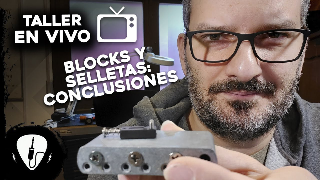 Sobre Block de Zinc y Bronce, Selletas de Grafito y bronce en Guitarras | Conclusiones