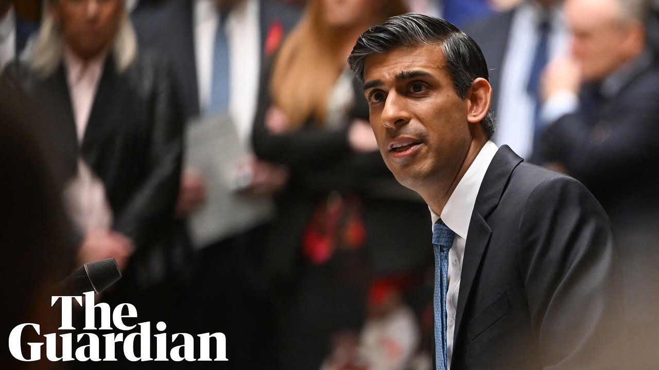 PMQs: Rishi Sunak takes weekly questions in parliament &ndash; watch live