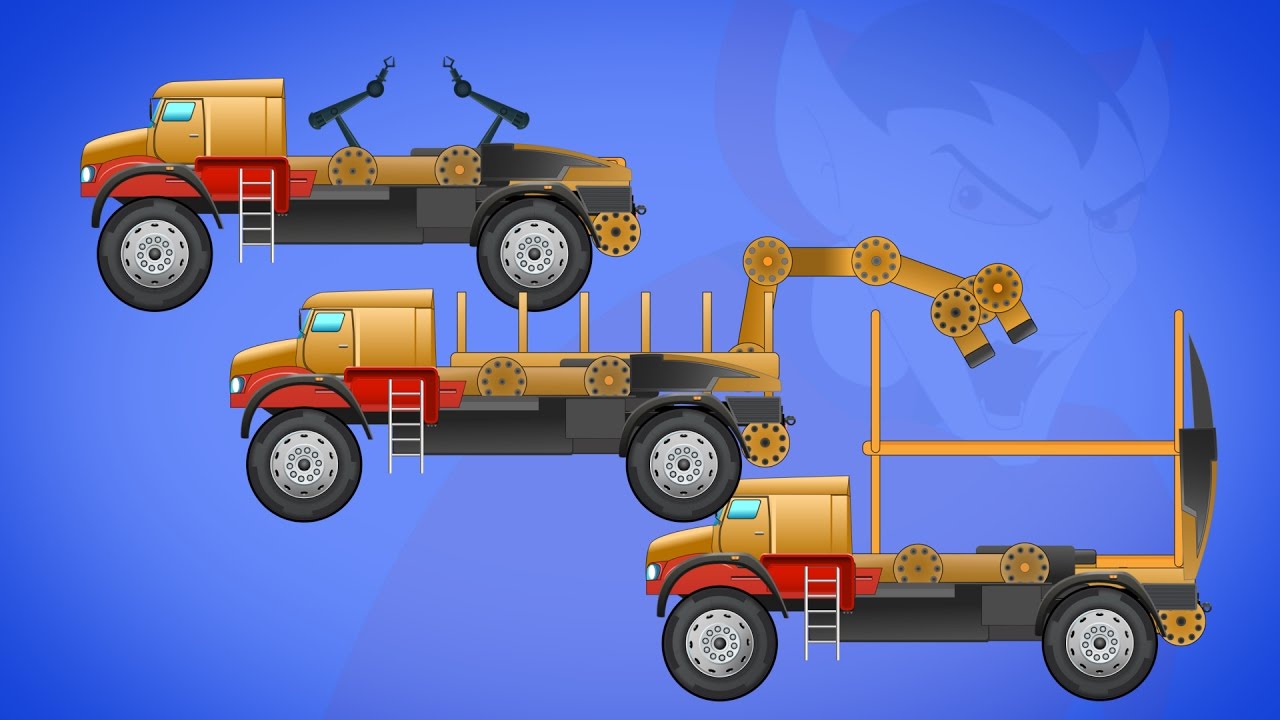 Transformex | loading truck | robotic truck | magnet truck | Halloween videos