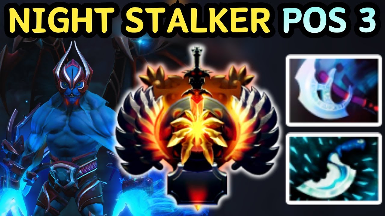 🔥 NIGHT STALKER OFFLANE | SILENCE INTO DEATH 🔥 DOTA 2 OFFLANE