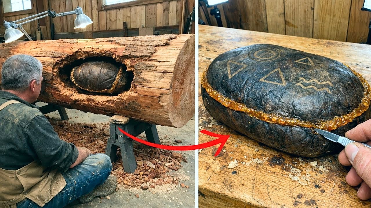 [STORIA COMPLETA] Stava scolpendo un tronco antico&hellip; quello che era nascosto dentro non doveva essere