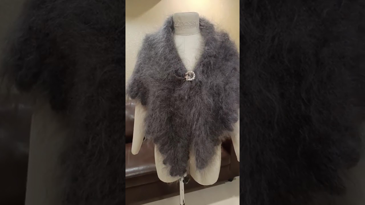 89507716355 Пуховая, тёплая косынка. Видео отзыв моей покупательницы Светланы