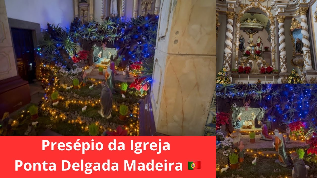 Presépio de Ponta Delgada São Vicente Madeira 🇵🇹 Diciembre 2024 