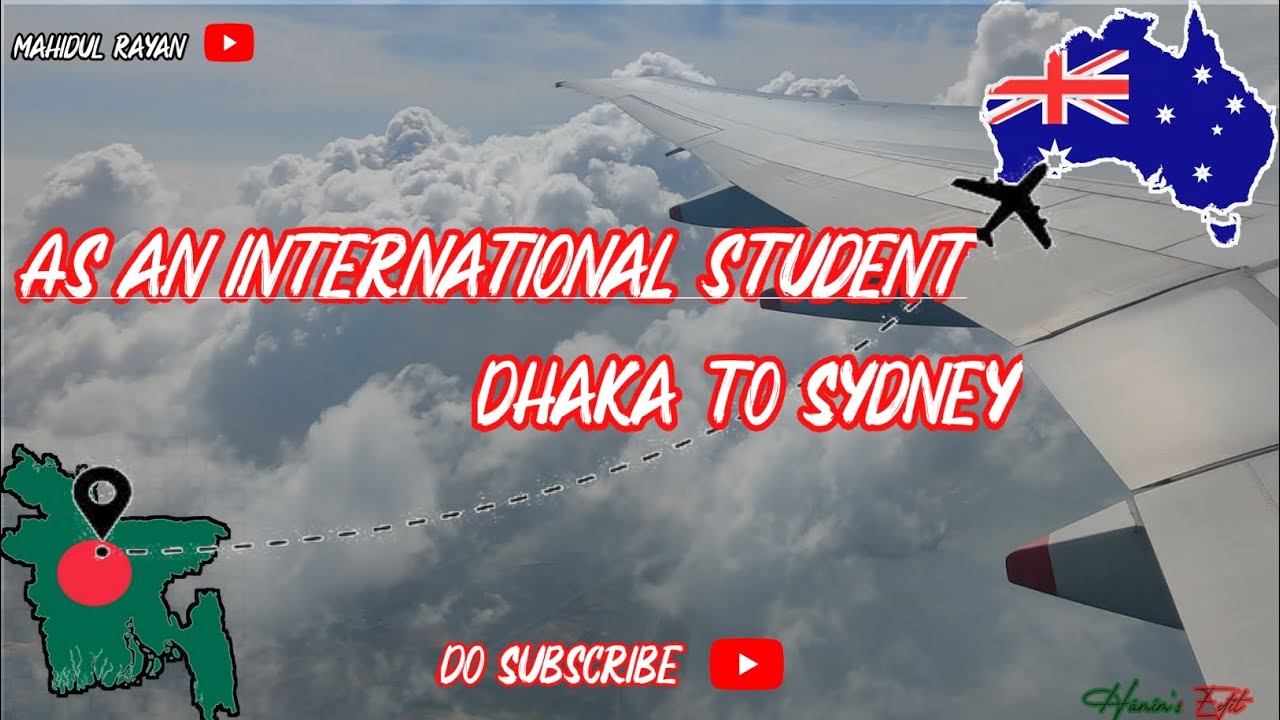 🇧🇩Dhaka To Sydney 🇦🇺 Travel As an International student  || Singapore Airlines 18th June 2023