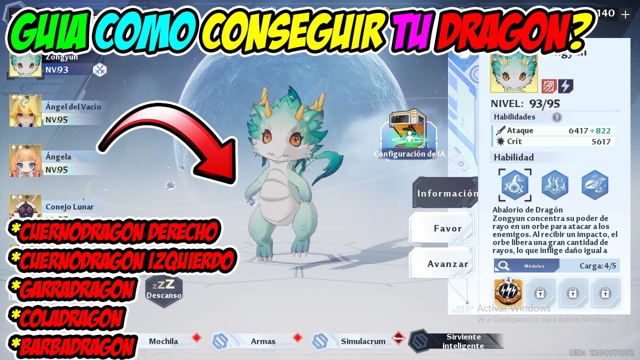 Desbloquea Zongyun Dragonsito 🔥 Gu&iacute;a de todas las piezas de la Estatua 🔥 Tower of Fantasy
