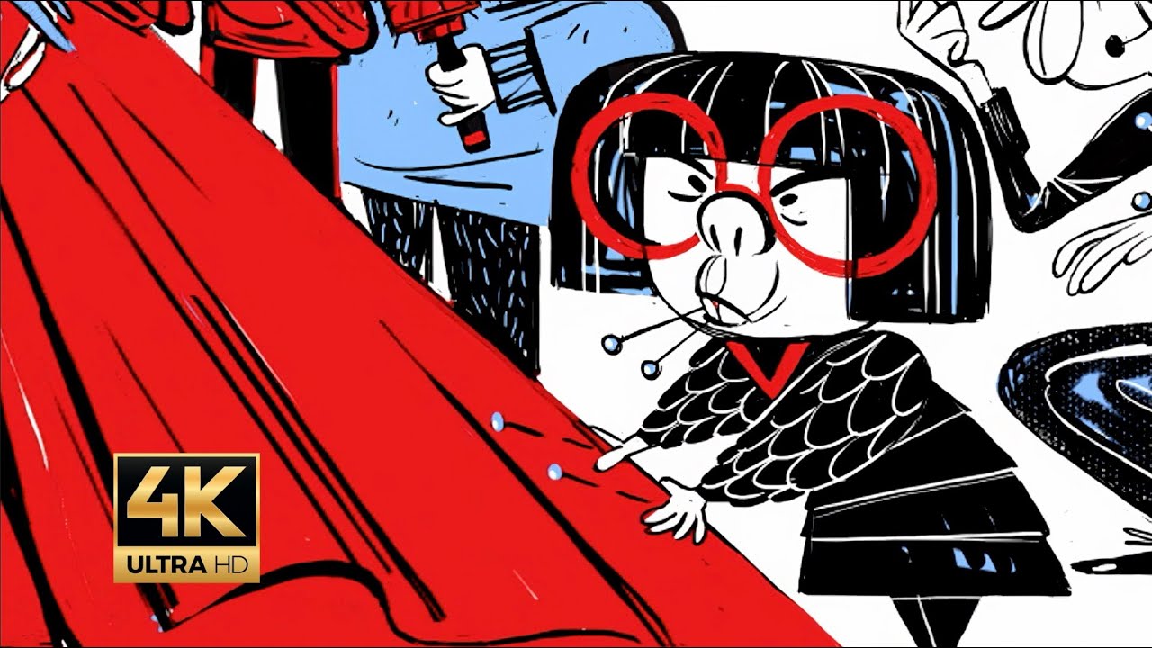 Edna Mode&rsquo;s Fashion Show. Deleted scene from The Incredibles 2 (4K)