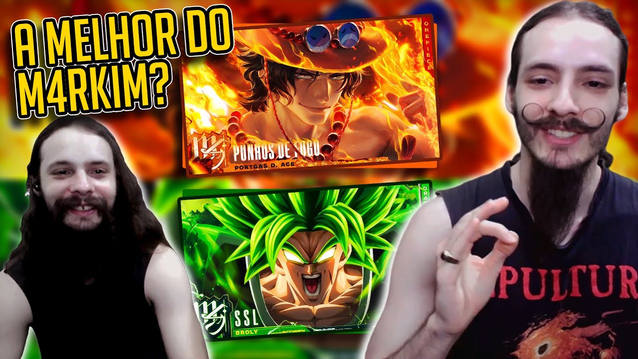 Ace - Punhos De Fogo + Broly - Super Saiyajin Lendário | @M4rkim | [REACT/ANÁLISE]