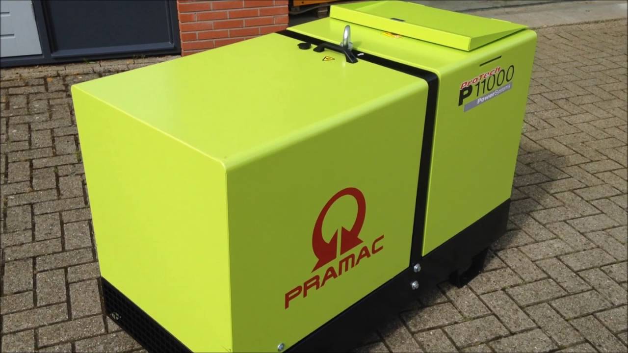Aggregaat Pramac P11000, 3fase Yanmar motor
