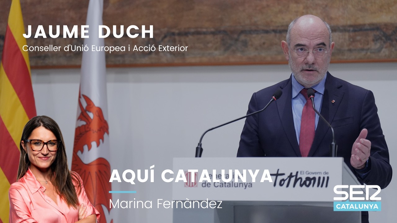 ENTREVISTA | Jaume Duch, conseller d'Unió Europea i Acció Exterior