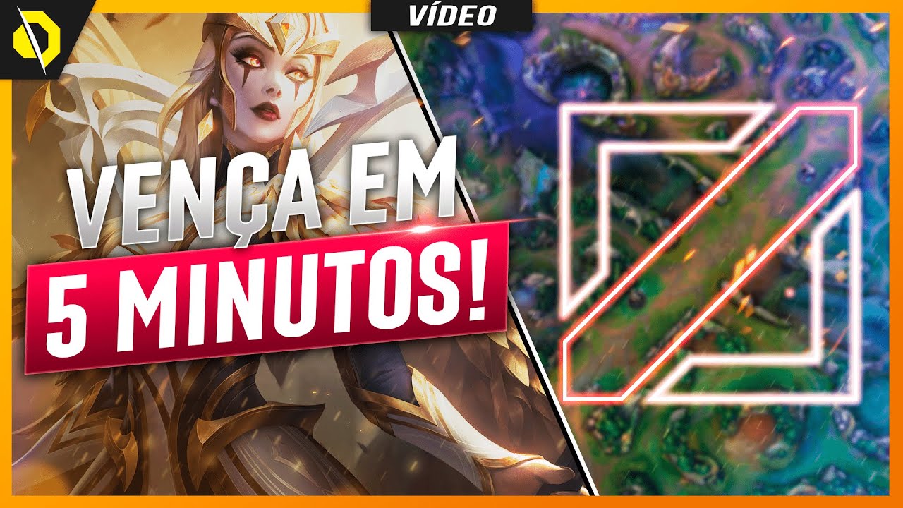Como VENCER em CINCO MINUTOS jogando de MID no LOL