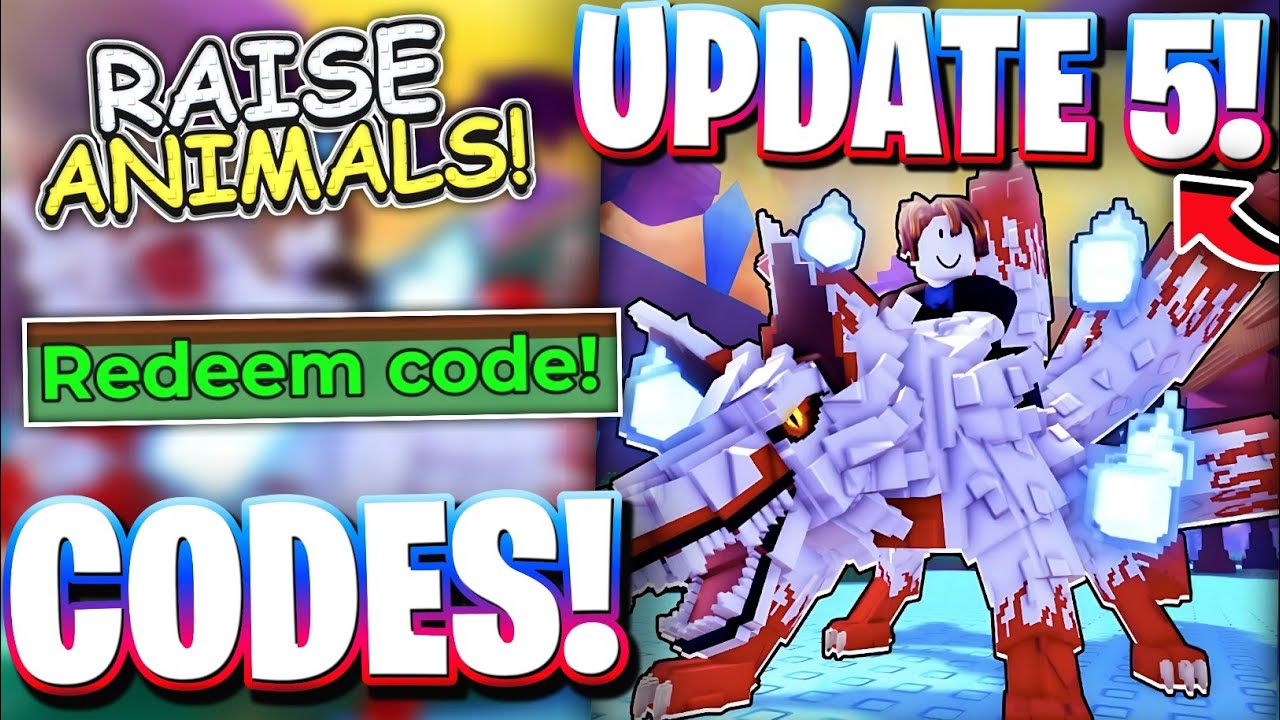 🐲FANTASY! All LATEST EVERDAWN REALM UPDATE 5 CODES FOR RAISE ANIMALS | ROBLOX RAISE ANIMALS CODES